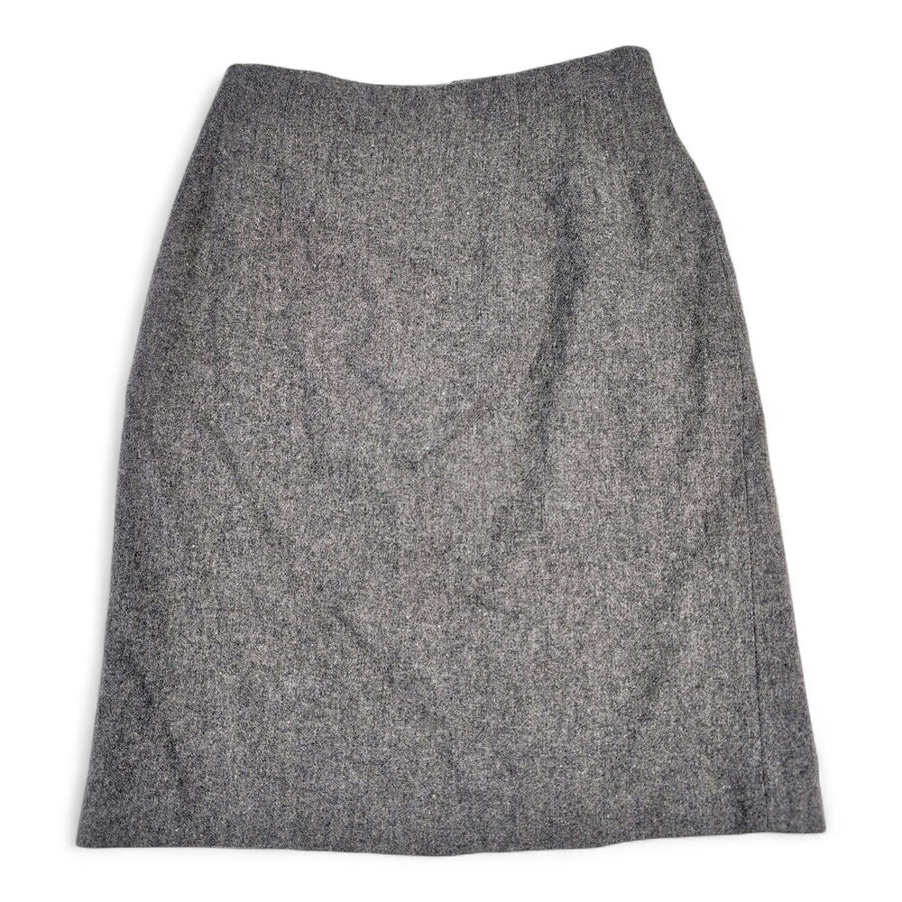 Savannah‎ Vintage Grey Wool Pencil Skirt Sz 6